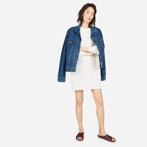 Classic French Terry Crew Neck Dress